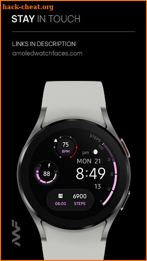 Awf n-Digital 2 - watch face screenshot