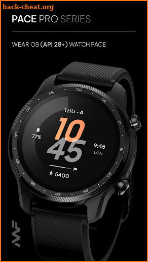 Awf Pace [PRO] - watch face screenshot