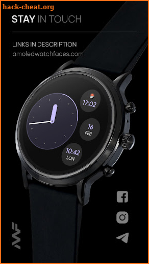 Awf Pixel Analog - watch face screenshot