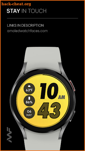 Awf RUN 4 - watch face screenshot