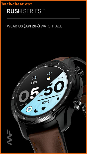 Awf Rush E - watch face screenshot