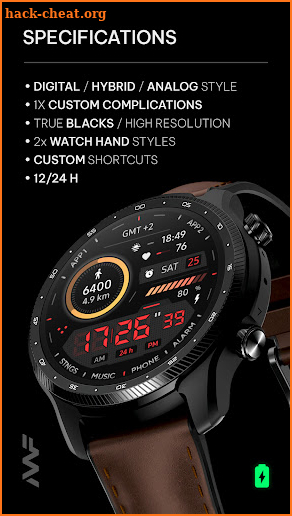 Awf Talon - watch face screenshot