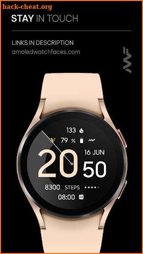 Awf Wave - watch face screenshot