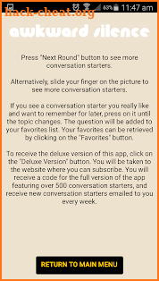 Awkward Silence: Conversation Starters 2018 screenshot