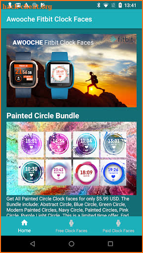 Awooche Fitbit Clock Faces screenshot