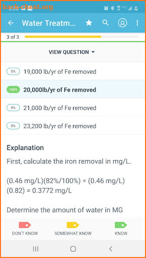 AWWA Opcert Exam Prep screenshot