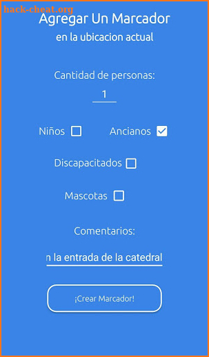 Ayumapp - Ayuda a la gente en situación de calle screenshot