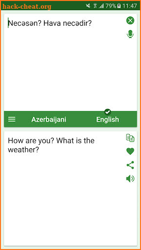 Azerbaijani - English Translat screenshot