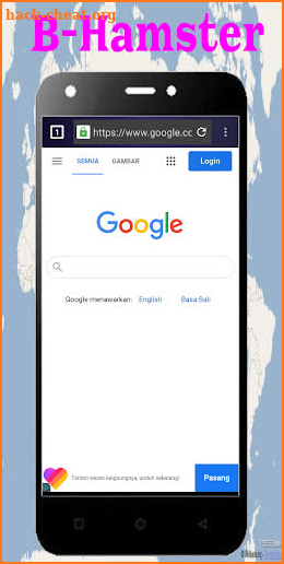 B-Hamster  Browser Anti blokir tercepat screenshot