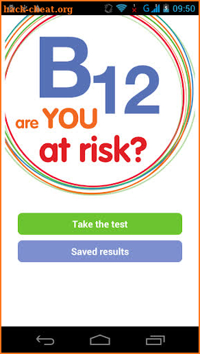 B12 Are You At Risk? screenshot