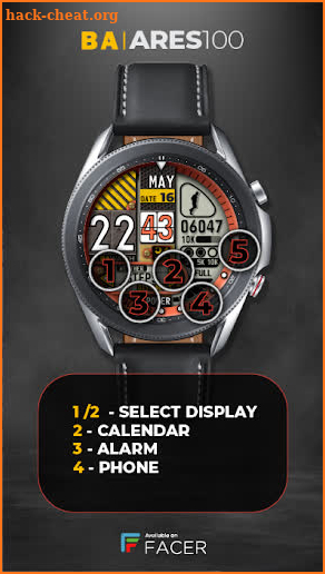 BA Watchfaces - BA | ARES 100 screenshot