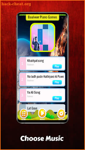 Baalveer Piano Games screenshot