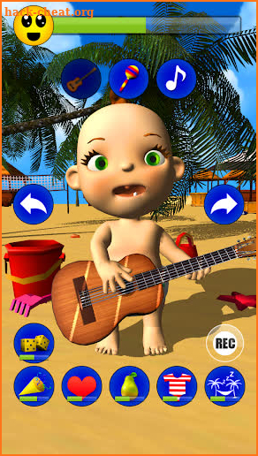 Baby Babsy At The Beach Gold screenshot