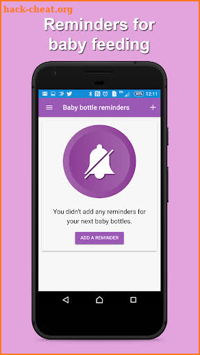 Baby bottle manager : Baby'bib screenshot