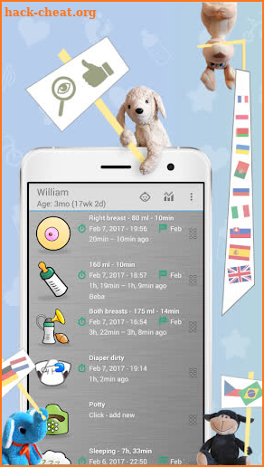 Baby Care Tracker - Breastfeeding screenshot