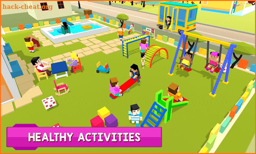 Baby Craft: Girls House Building Simulator Game screenshot