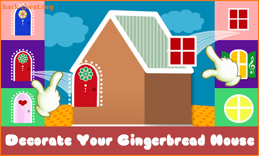 Baby Crazy Gingerbread House Maker Game screenshot