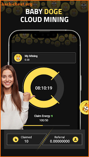 Baby Doge Miner - Cloud Mining screenshot