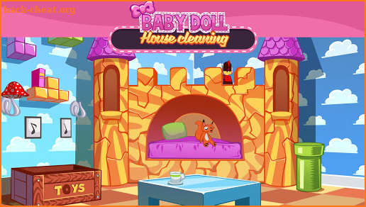 Baby Doll House Cleaning - Home cleanup game screenshot