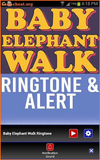 Baby Elephant Walk Ringtone screenshot