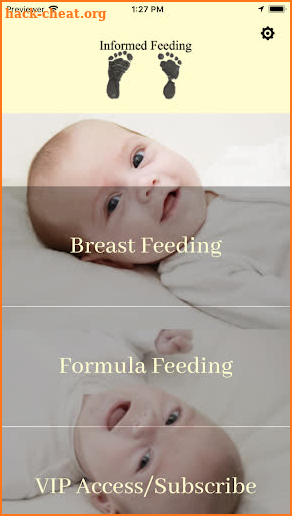 Baby Feeding screenshot