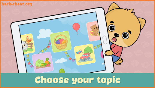 Baby flash cards for toddlers screenshot