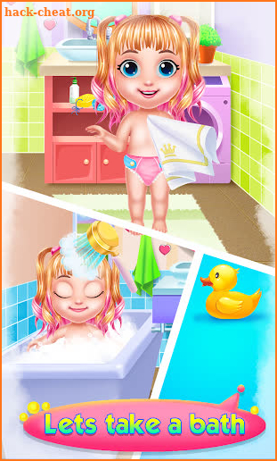 Baby Girl Caring Pinky Style screenshot