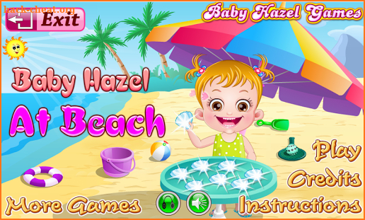 Baby Hazel Beach Holiday screenshot