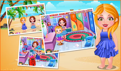 Baby Hazel Beach Party screenshot