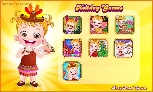 Baby Hazel Holiday Games screenshot