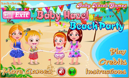 Baby Hazel Party Games screenshot