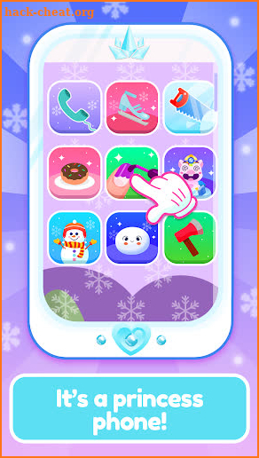 Baby Ice Princess Phone screenshot