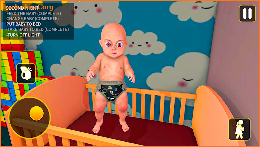 Baby in Dark Horror House screenshot