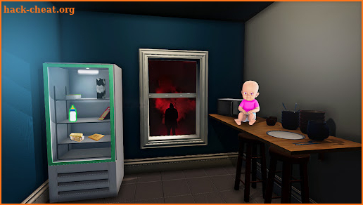 Baby in Pink Horror Games 3D screenshot