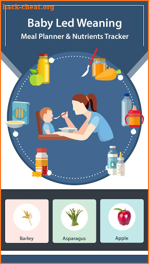 Baby Led Weaning: Meal Planner & Nutrients Tracker screenshot