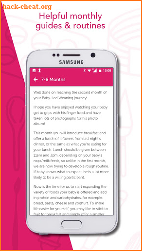 Baby-Led Weaning Recipes screenshot