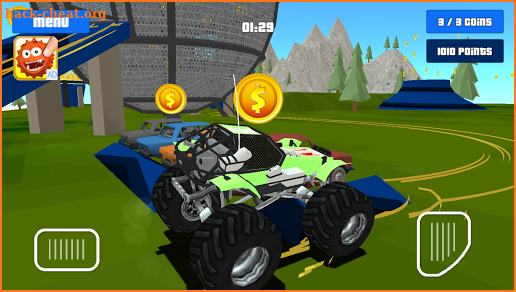 Baby Monster Truck Hot Racing screenshot