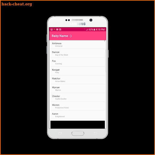 Baby Names - Boy and Girl screenshot