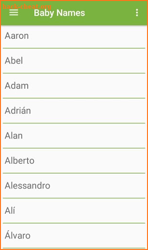Baby Names with meaning screenshot