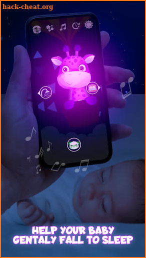 Baby night light & white noise screenshot