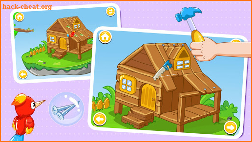 Baby Panda House Building screenshot