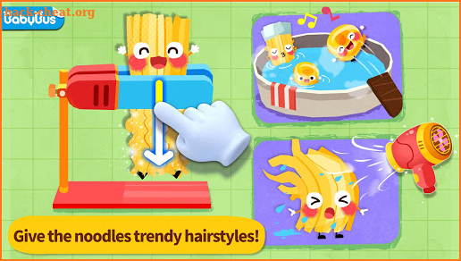 Baby Panda's Food Party Dress Up screenshot