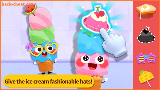 Baby Panda's Food Party Dress Up screenshot