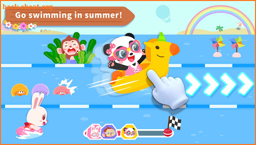 Baby Panda's Four Seasons screenshot