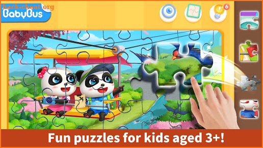 Baby Panda's Kids Puzzles screenshot