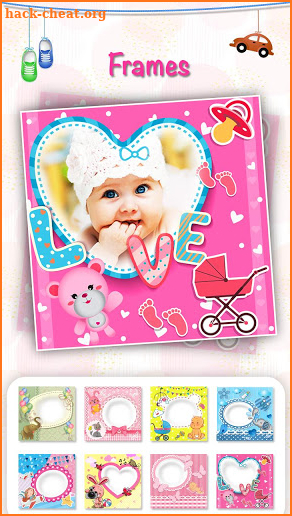 Baby Photo Editor & Frame screenshot