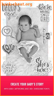 Baby Photo Editor - Pregnancy Milestones screenshot