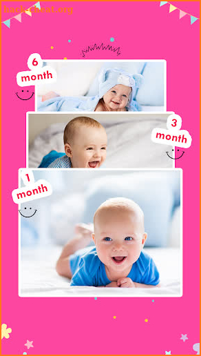 Baby Photo Studio - Write Baby Stories screenshot