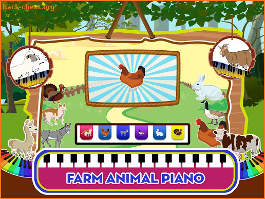 Baby Piano Animal Sounds For Kids screenshot