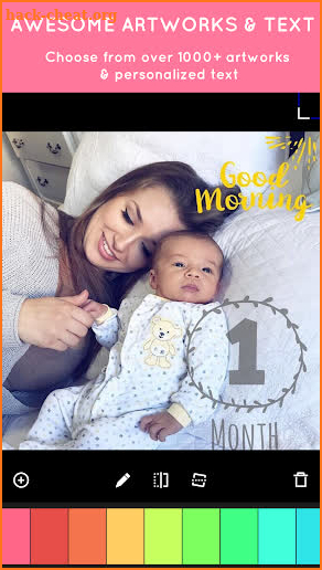 Baby Pics Free - Milestones Pics - Pregnancy Photo screenshot